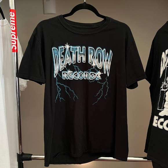 Death Row Records Lightening Tee - Picture 1 of 1